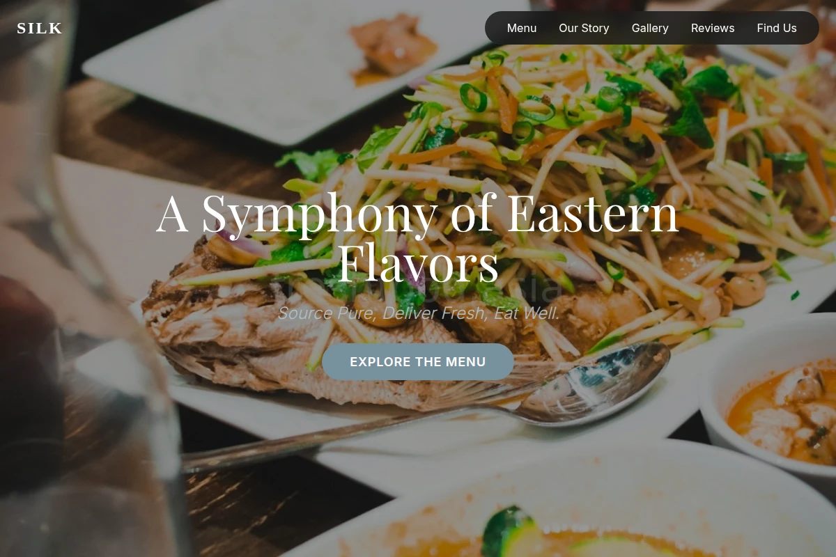 Silk Asian Fusion Food