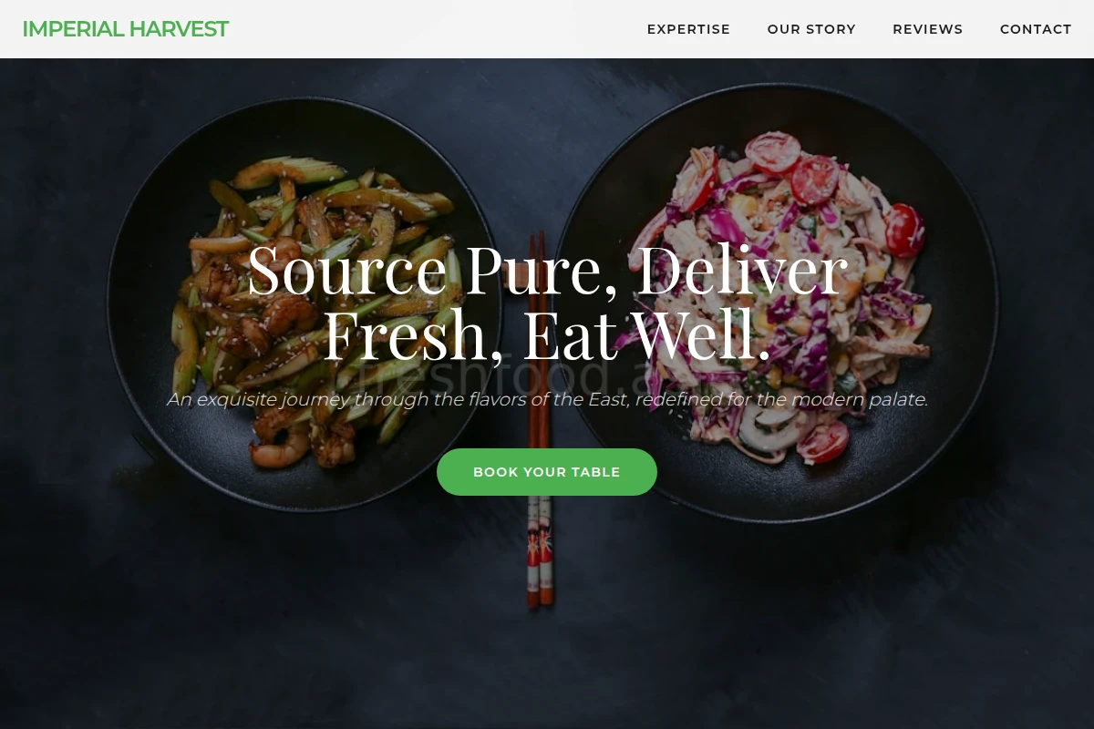 Elite Asian Fusion Food