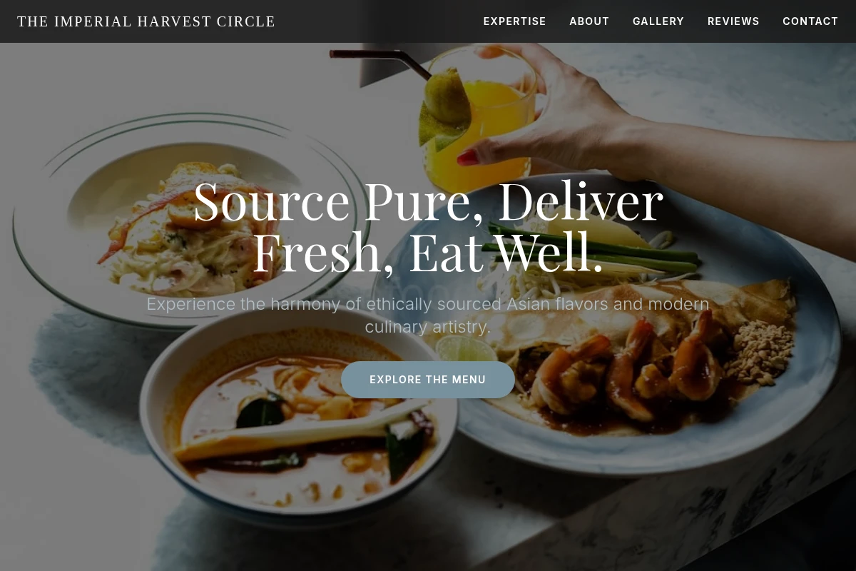 Ethical Asian Fusion Food