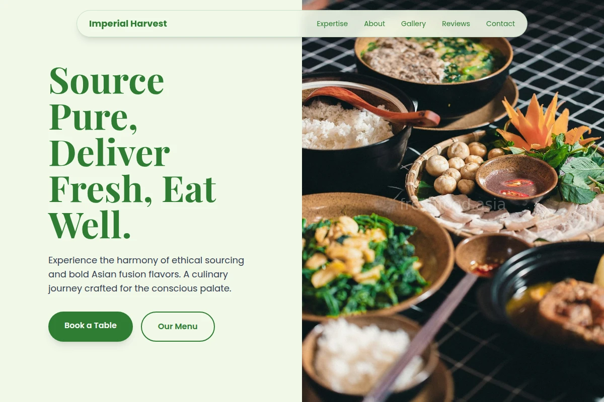 Ethical Asian Fusion Food