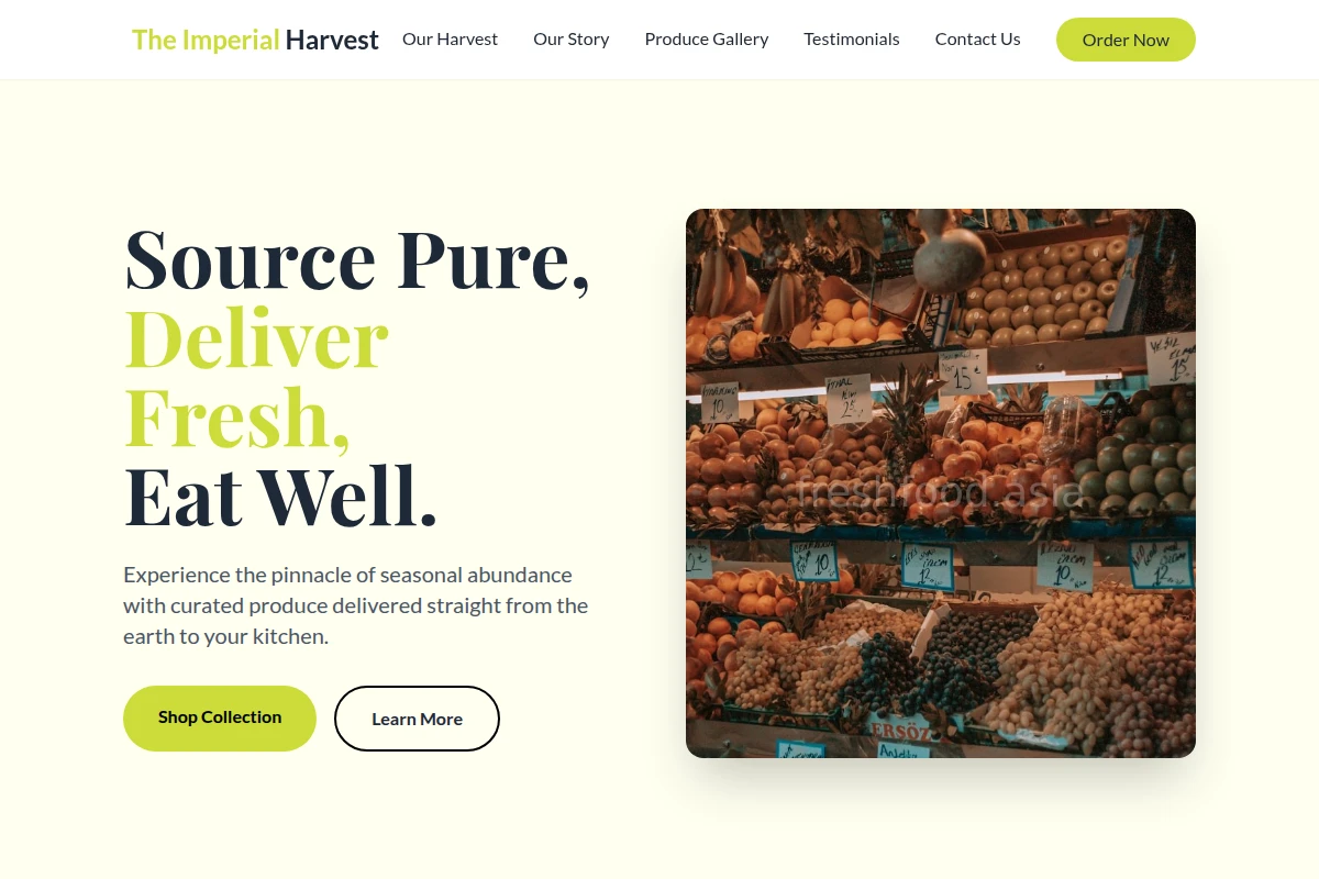 Bamboo Greengrocer