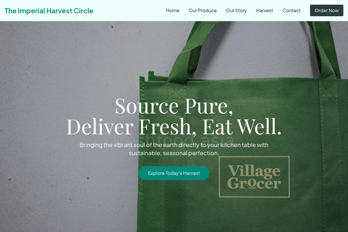 Sustainable Greengrocer
