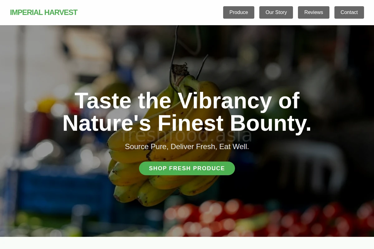 Harvest Greengrocer