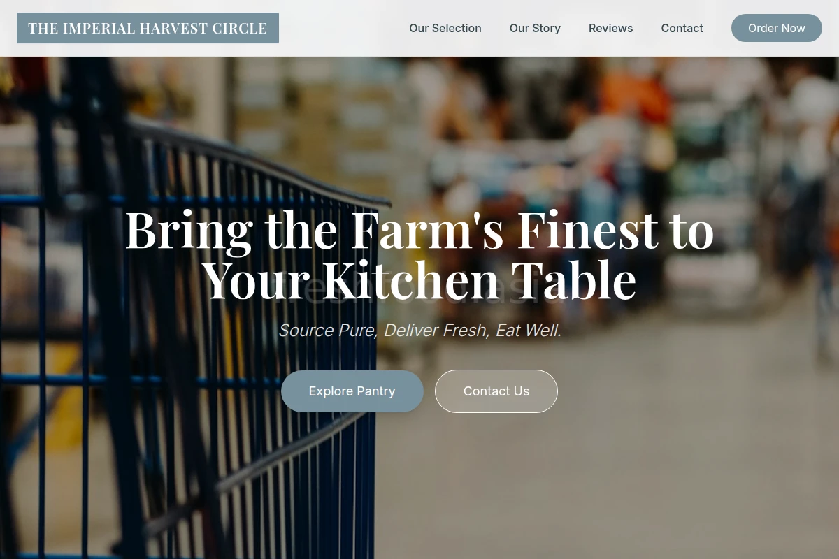 Authentic Grocery Store