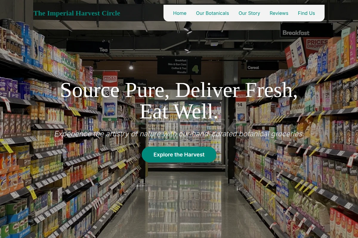 Botanical Grocery Store