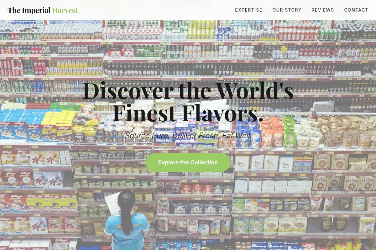 Exotic Grocery Store