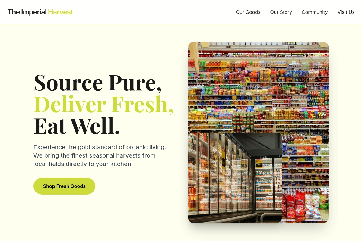 Market Grocery Store
