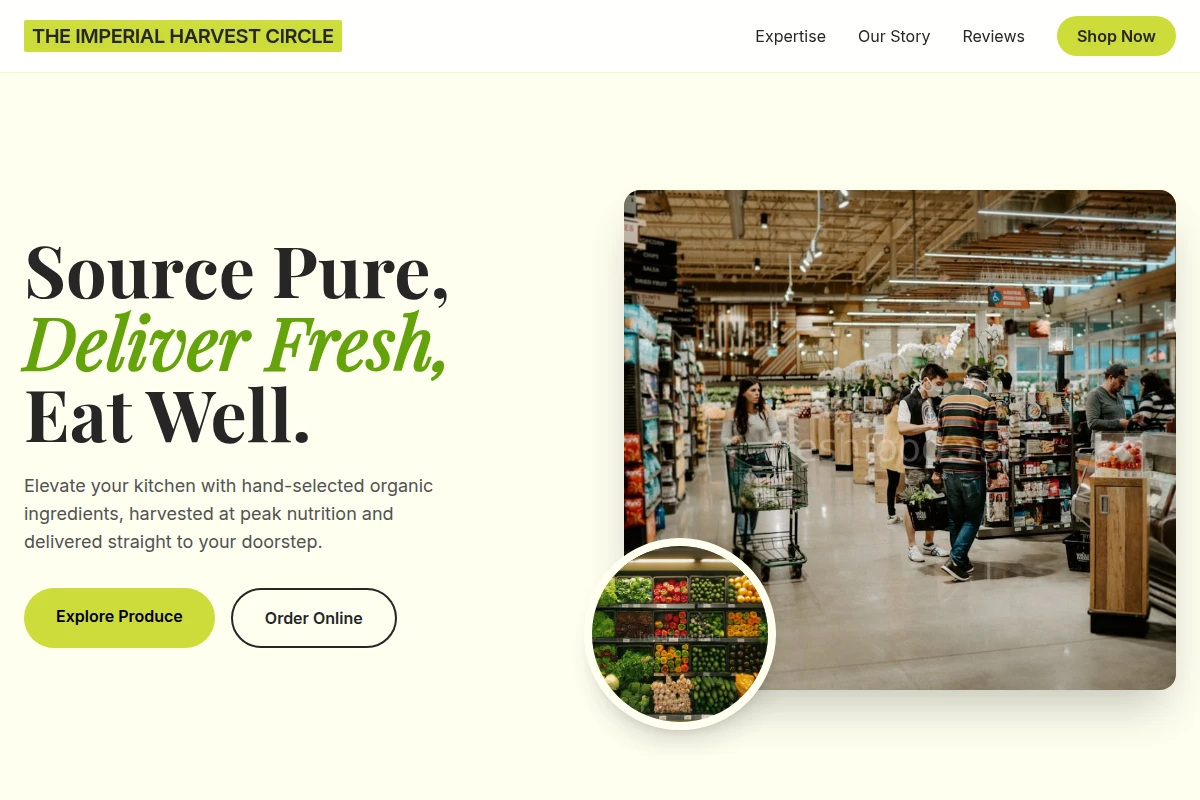 Organic Grocery Store