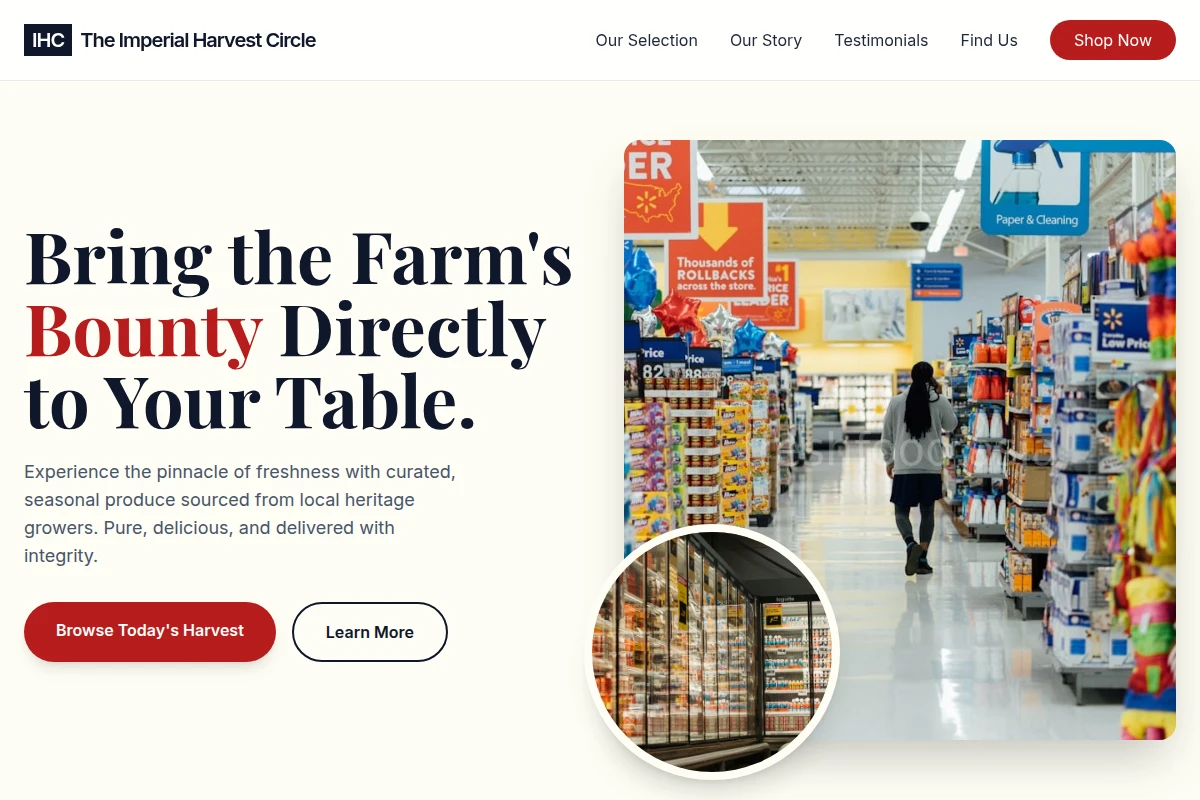 Fresh Grocery Store