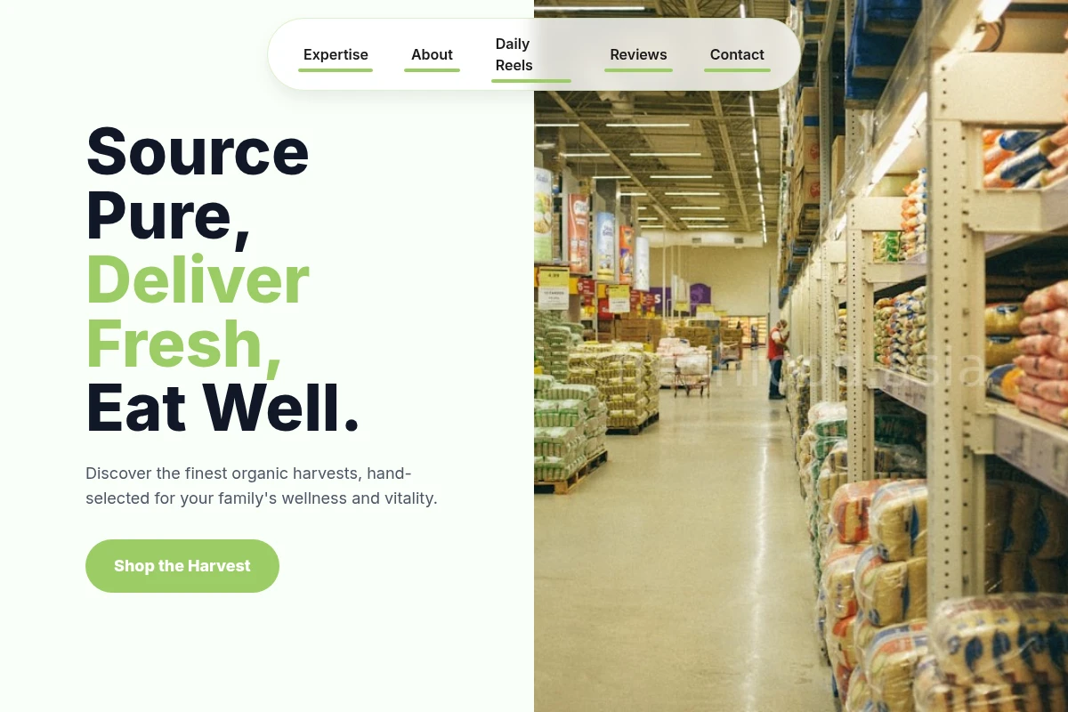 Organic Grocery Store