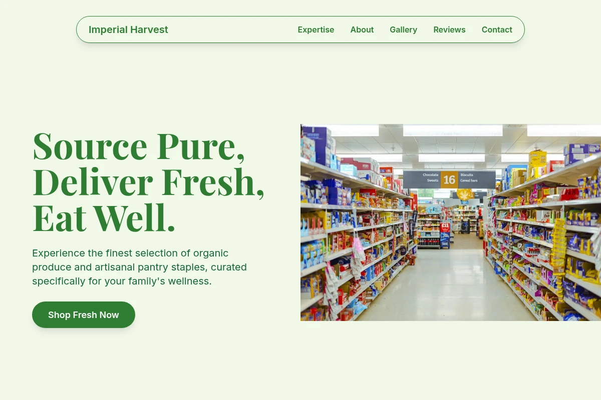Bamboo Grocery Store