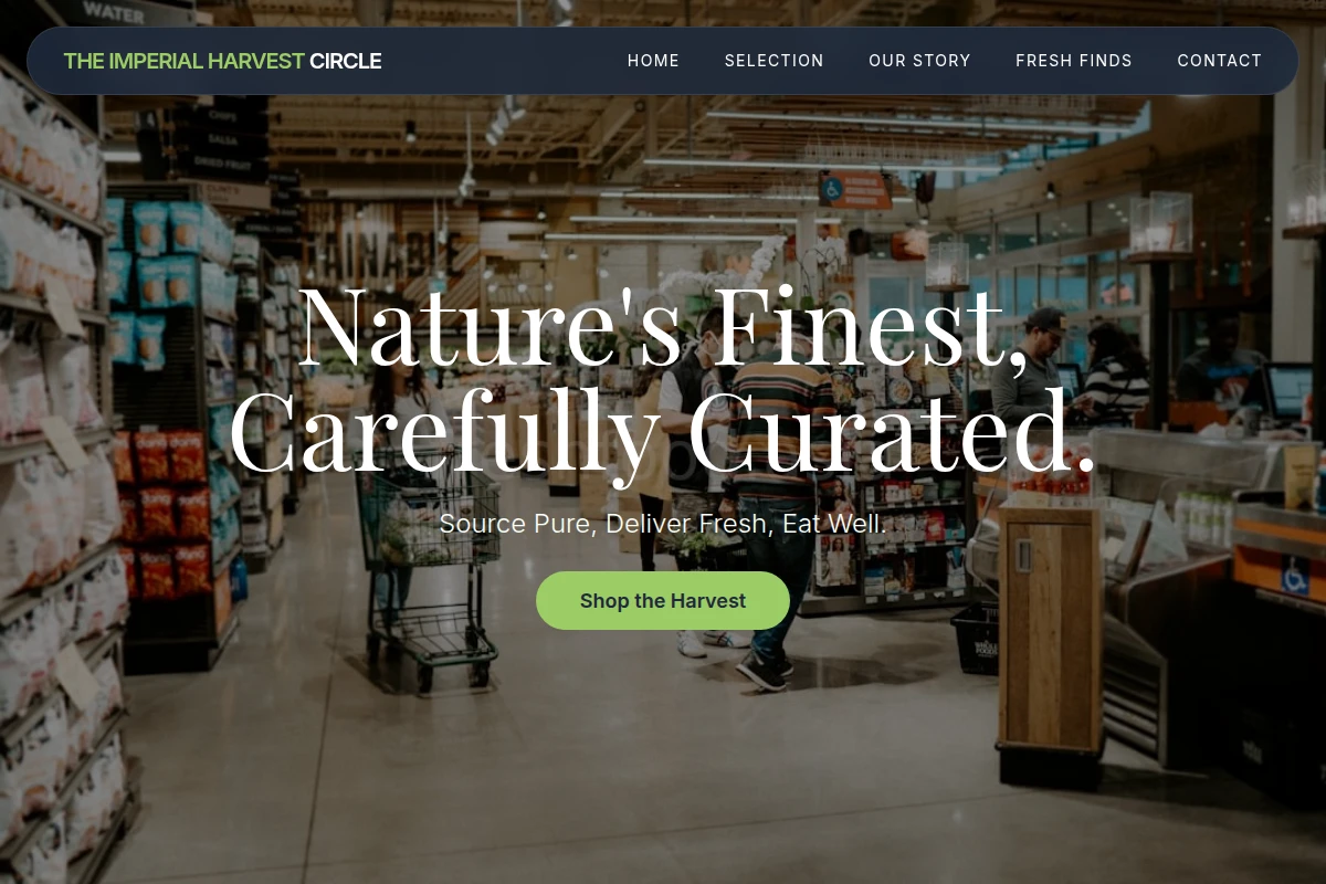 Nature Grocery Store
