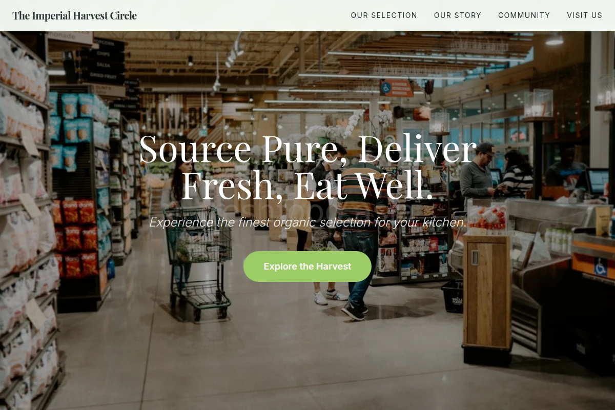 Bamboo Grocery Store