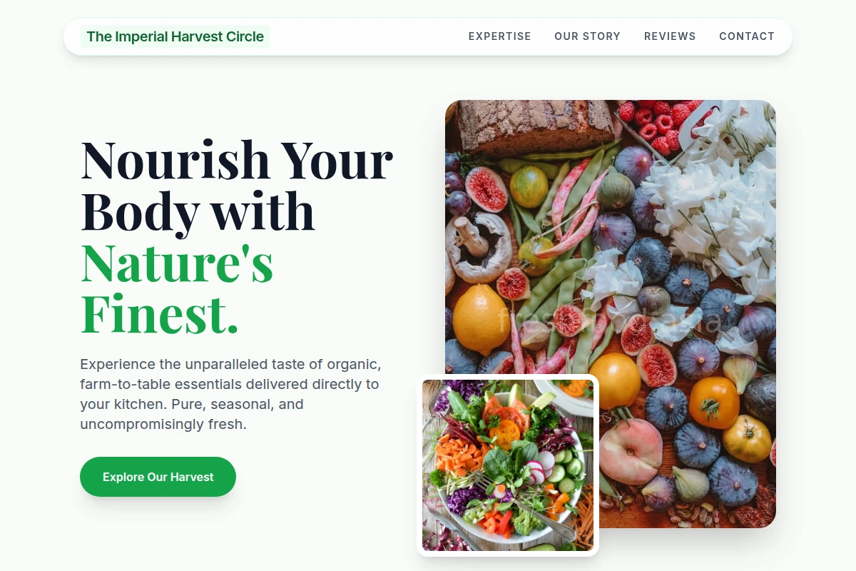 Pure Organic Food