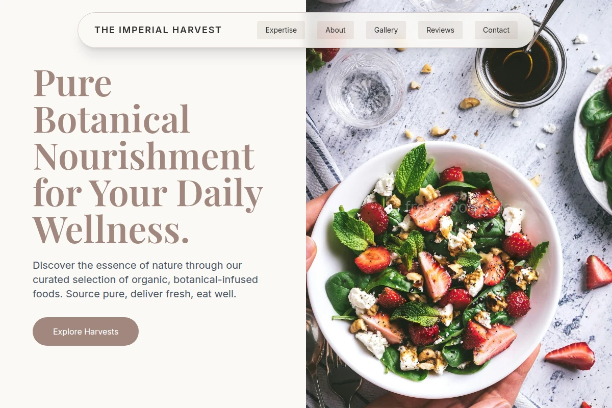 Botanical Organic Food