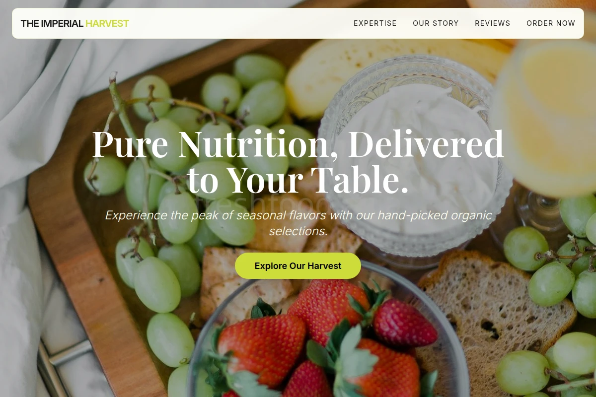 Fresh Organic Food