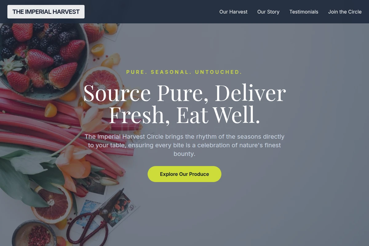 Organic Organic Food